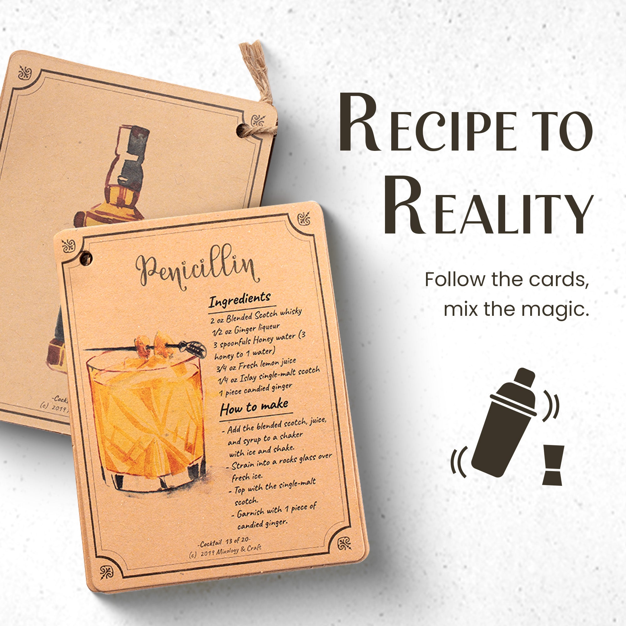 Recipe to Reality – Mixing Ingredients Following the Cards by Mixology & Craft
