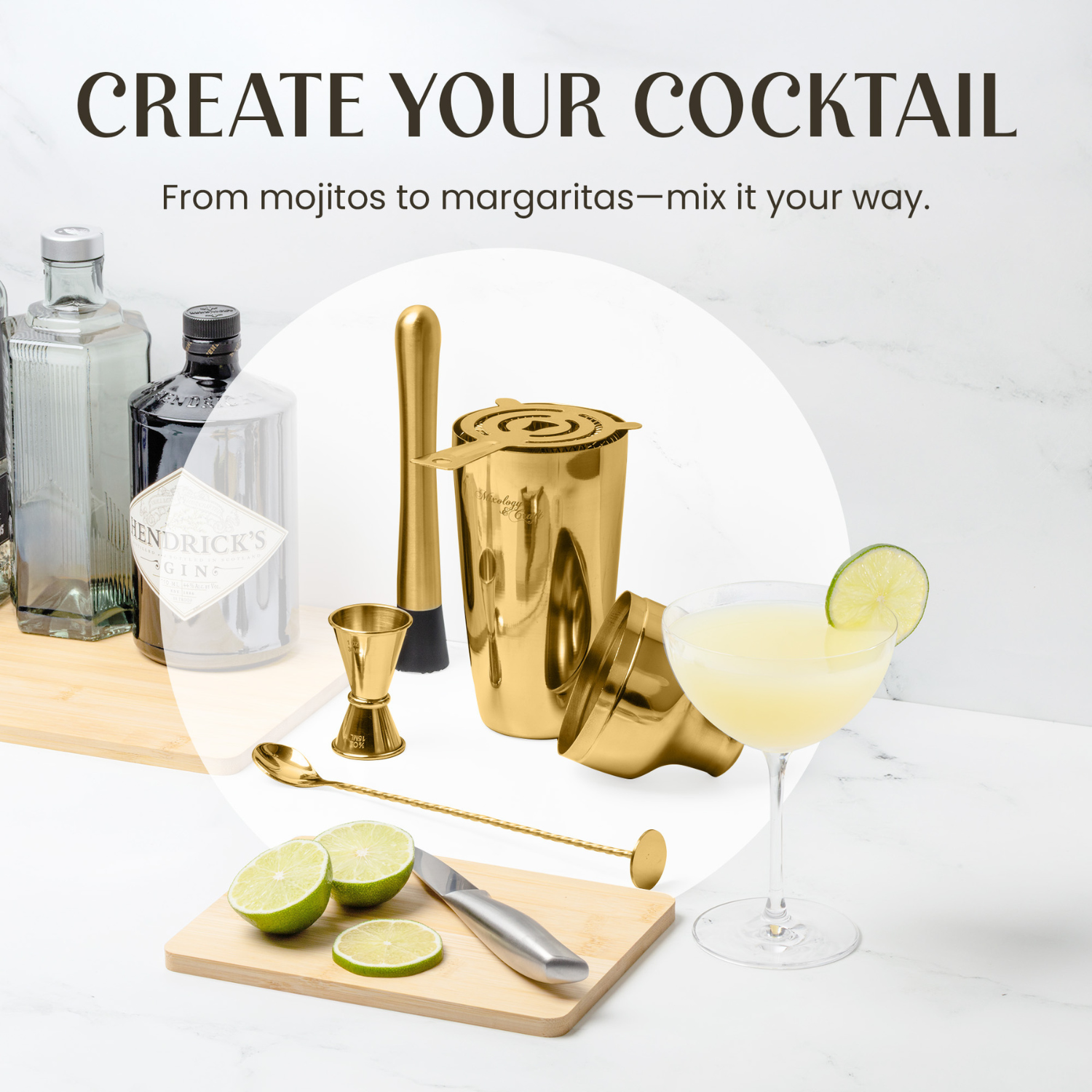Personalize Cocktails like Mojitos and Margaritas At Home by Mixology & Craft