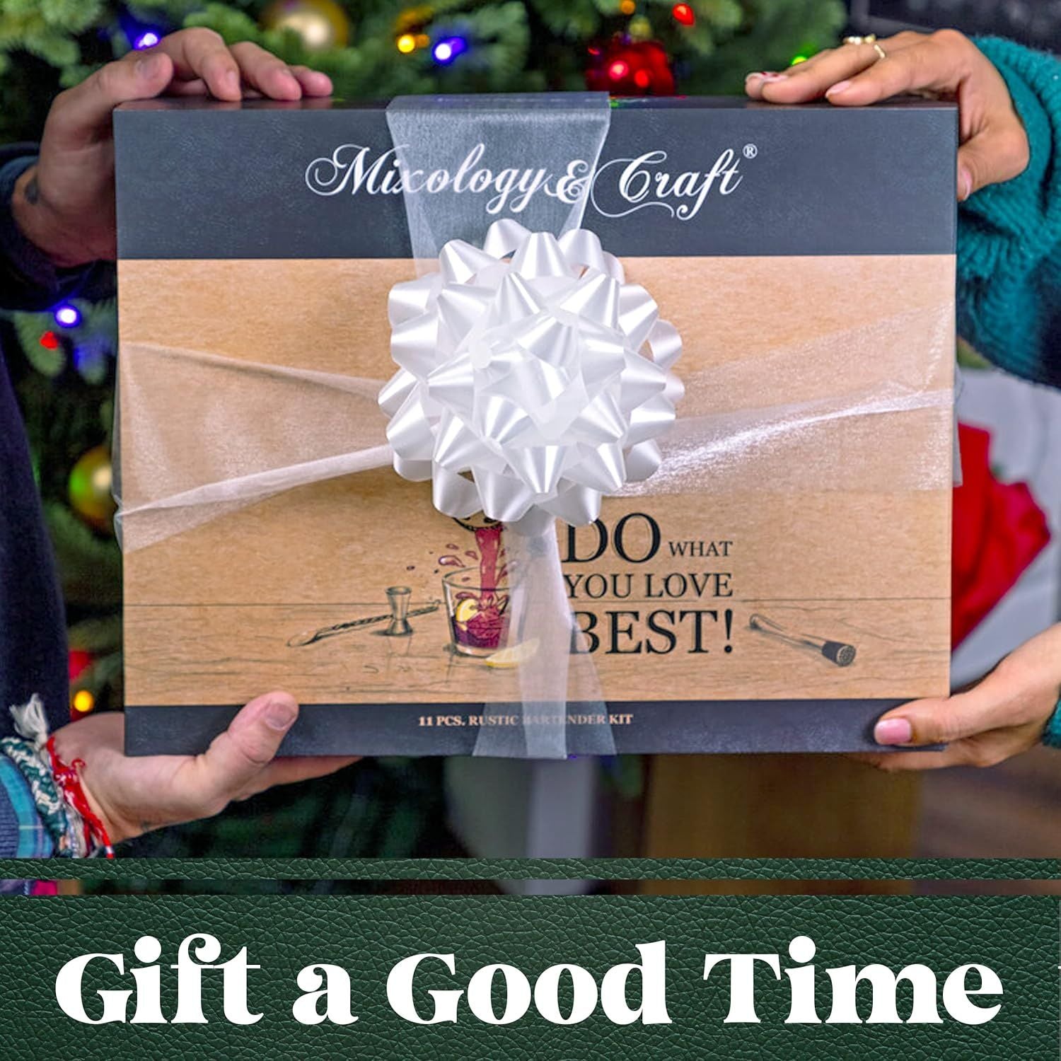 Gift a Good Time – Perfect Bartender Kit for Cocktail Lovers by Mixology & Craft