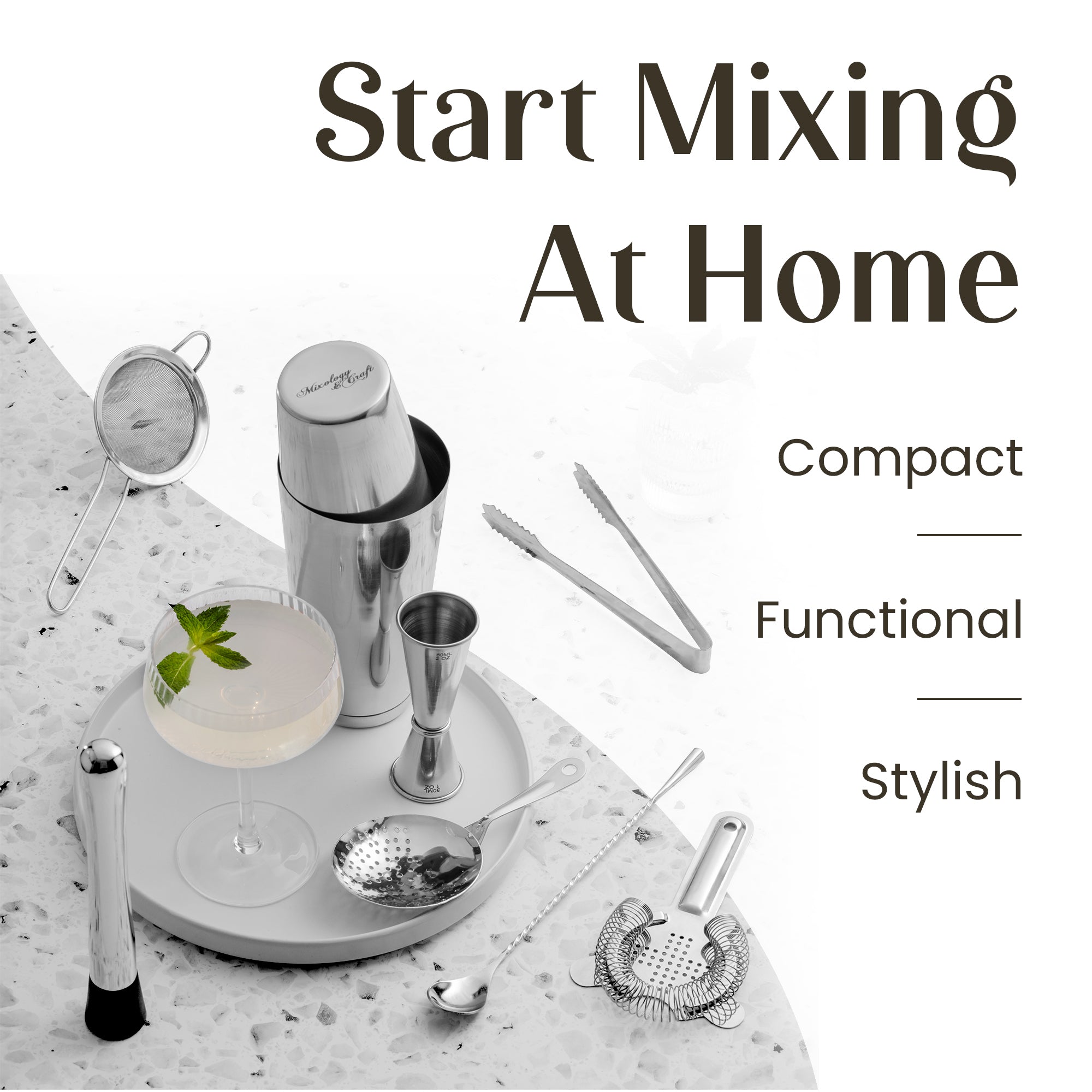 Home Bar Essentials For Crafting Cocktails And Mixing Drinks Like APro by Mixology & Craft