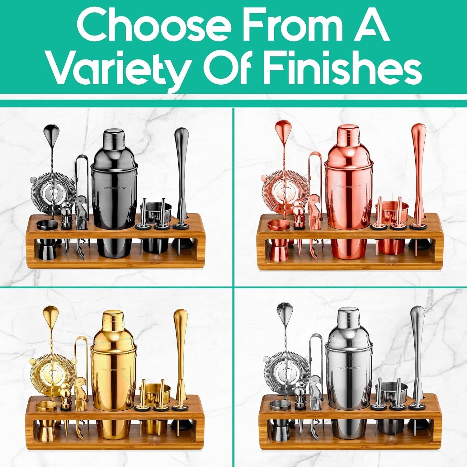Choose Your Finish Bartender Kit by Mixology & Craft