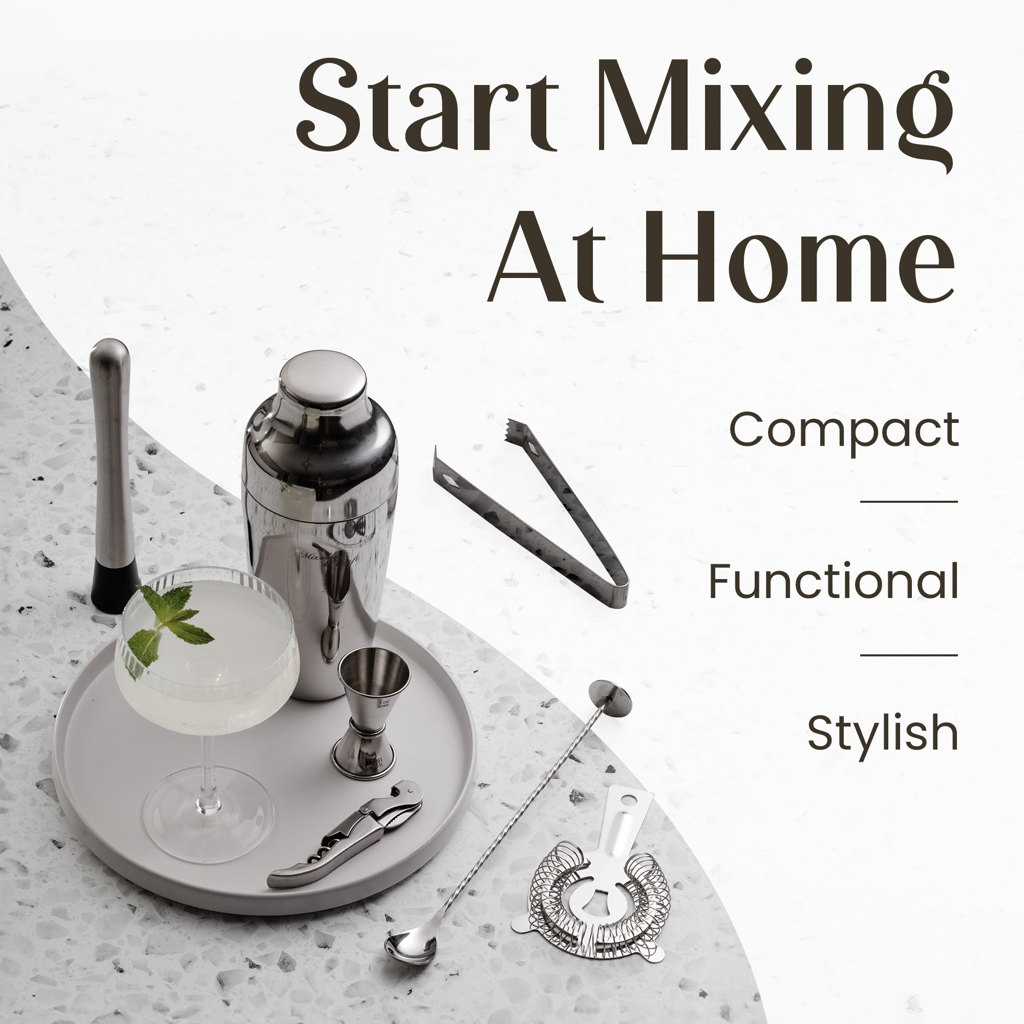 Do What You Love - Complete Mixology Kit with Tools for Creative Cocktails by Mixology & Craft