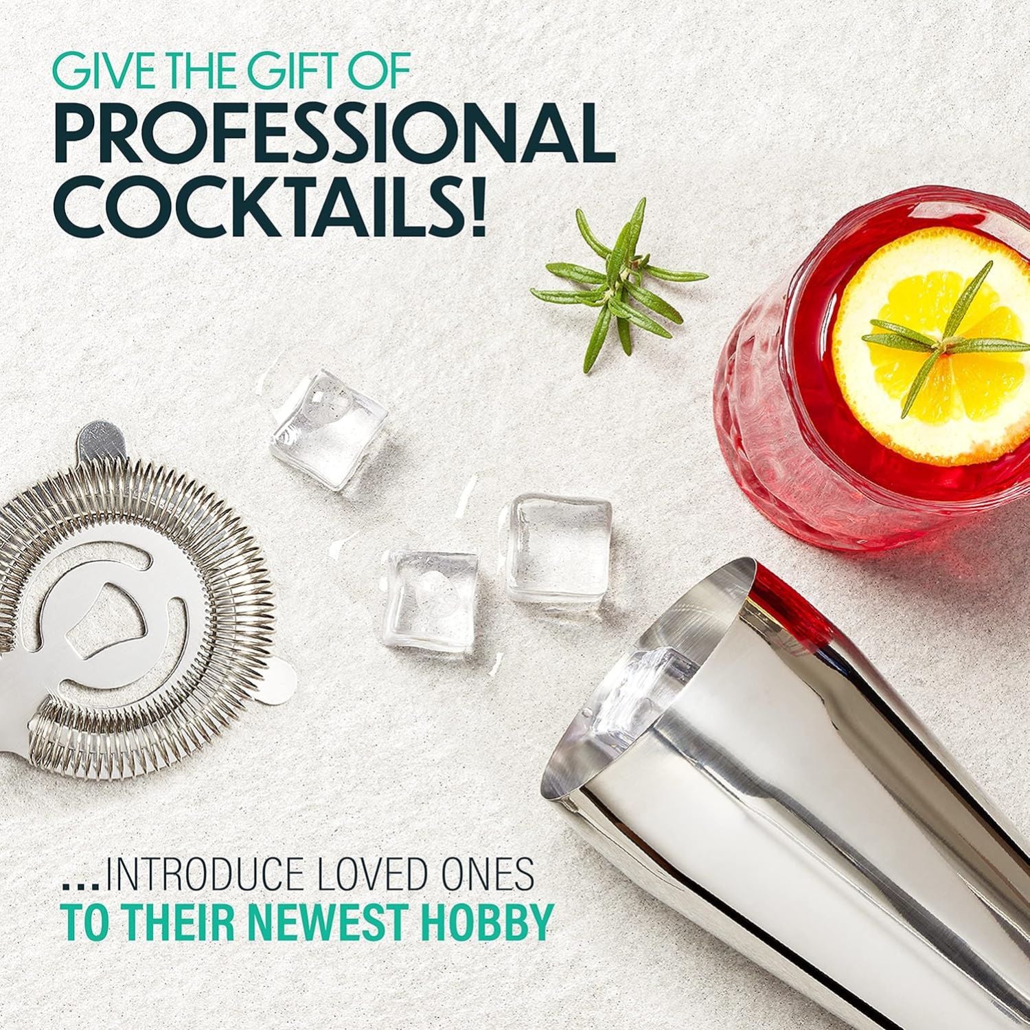 Perfect Gift For Home Bartenders and Cocktail Lovers by Mixology & Craft