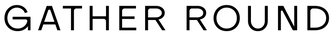 Gather Round Logo Black Text