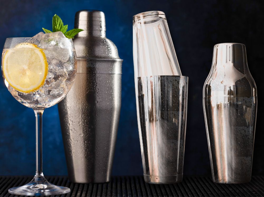 How to Use a Cocktail Shaker: Boston vs Cobbler vs French