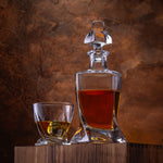 Classy Whiskey Decanter by Mixology & Craft 