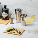 Complete Boston Shaker Bar Set for Making Cocktails and Mixed Drinks by Mixology & Craft