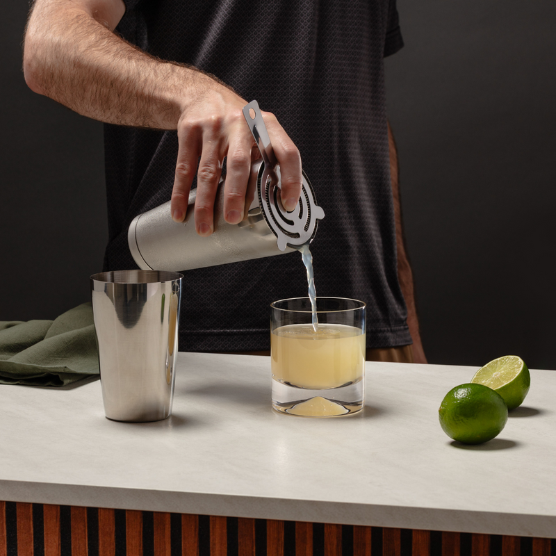 Professional Bartending Cocktail Shaker Set for Home or Bar by Mixology & Craft