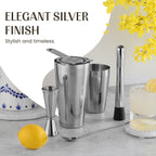 All-in-One Cocktail Shaker Set, The Perfect Gift Idea For Men and Women by Mixology & Craft