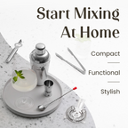 Compact and Stylish Bartender Kit – Start Mixing at Home with Ease by Mixology & Craft