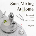 Compact and Stylish Bartender Kit – Start Mixing at Home with Ease by Mixology & Craft