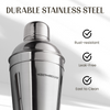 Rust-resistant Stainless Steel with Leak-free Design, Easy to Clean by Mixology & Craft