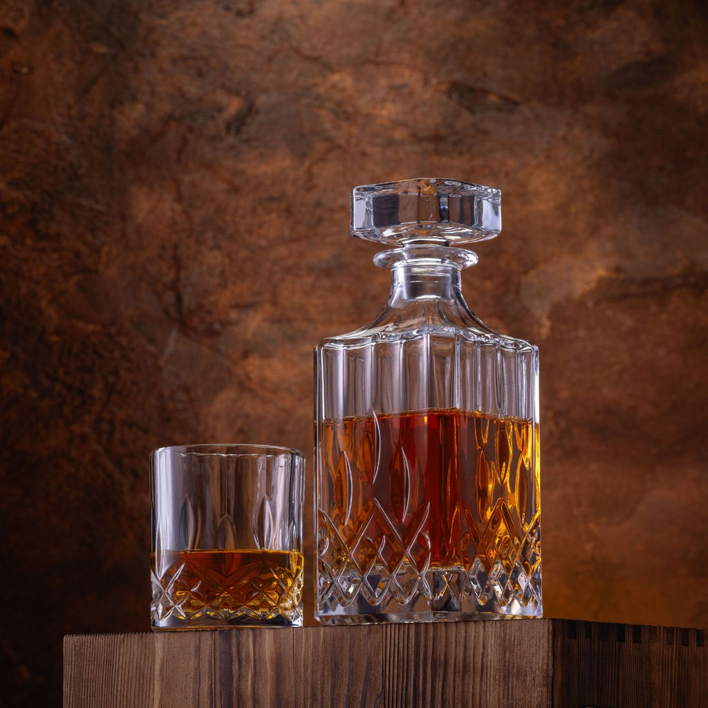 Functional and Stylish Whiskey Decanter Set by Mixology & Craft