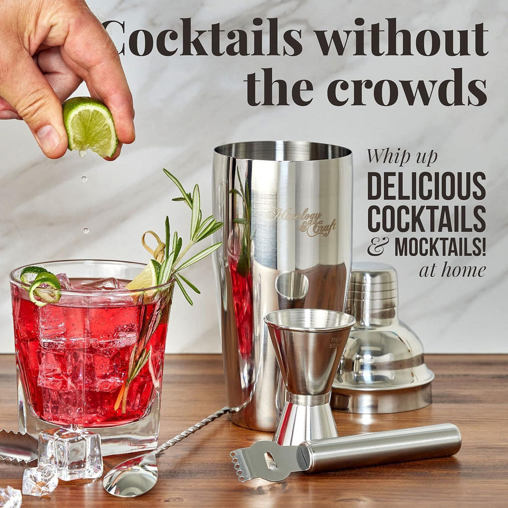 Mix Cocktails & Mocktails From Your Kitchen Like A Pro by Mixology & Craft