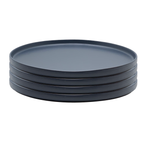 The Rim Salad Plate -Small Plate - Set of 4 (Slate) by Gather Round