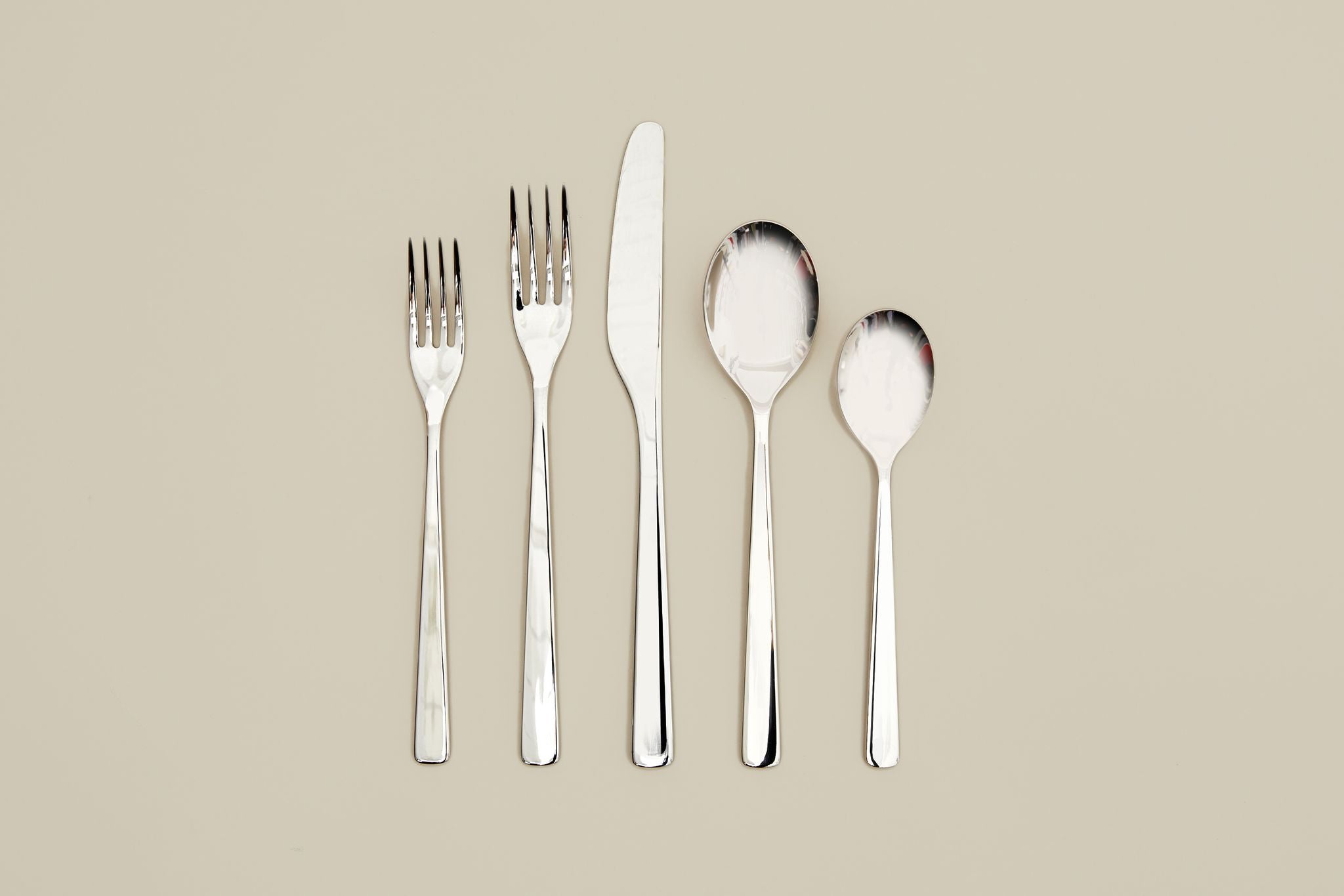 Flatware Set Stainless Steel Finish by Gather Round