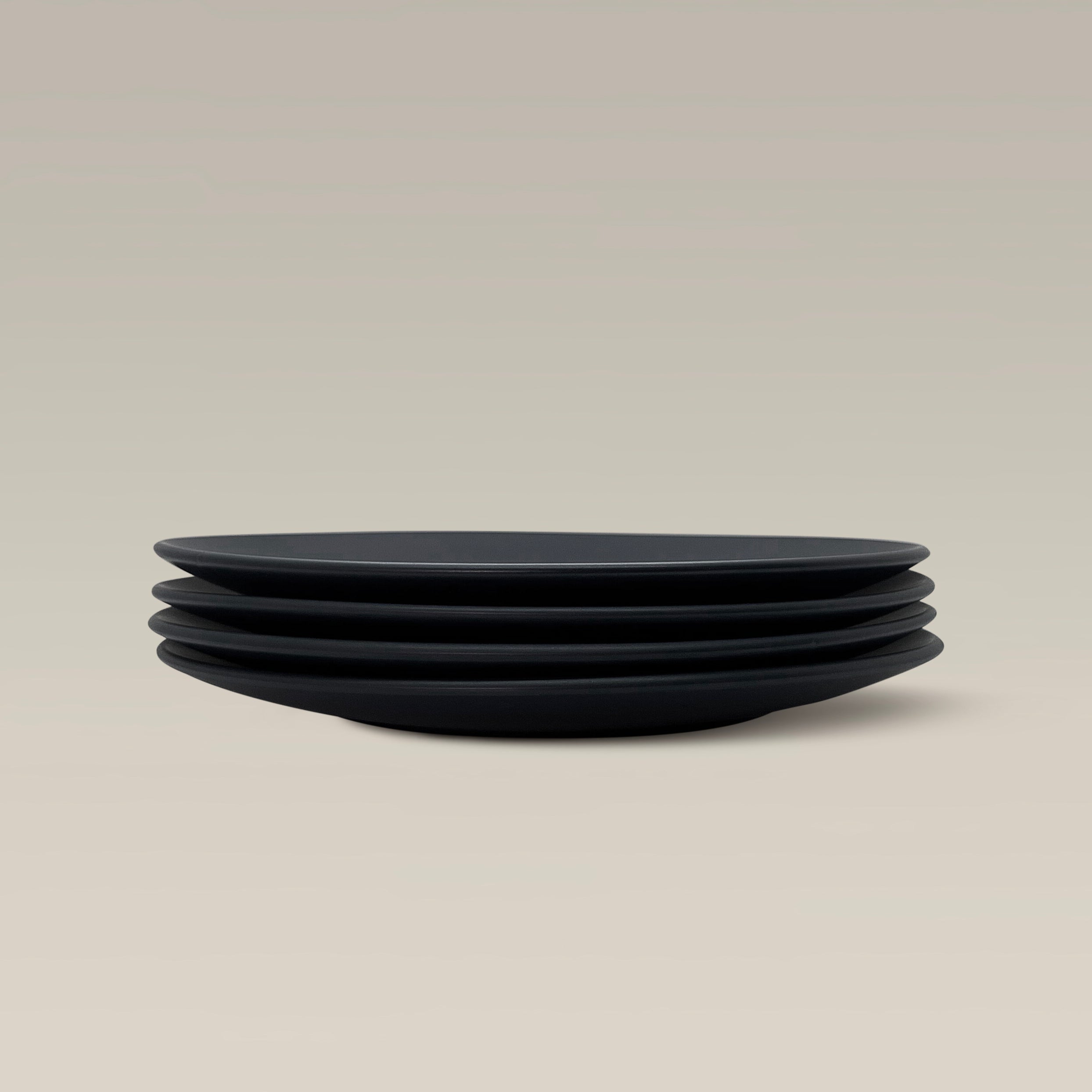 The Contour Dinner Plate - Set of 4 (Slate Blue) by Gather Round