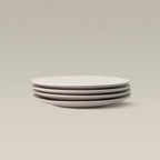 The Contour Salad Plate - Set of 4 (Beige) by Gather Round