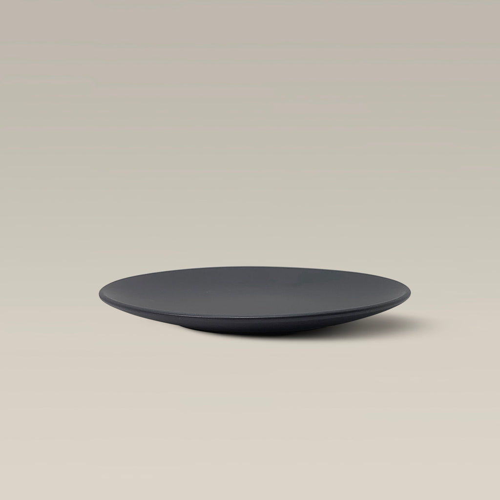 The Contour Salad Plate Semi-Matte Finish - Slate Blue by Gather Round