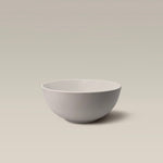 Modern Semi-Matte Ceramic Bowls for Everyday Use - White by Gather Round
