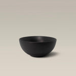 Modern Semi-Matte Ceramic Bowls for Everyday Use - Black by Gather Round