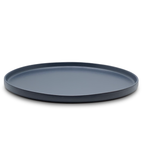 The Rim Dinner Plate Semi-Matte Finish - Slate Blue by Gather Round