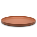 The Rim Dinner Plate Semi-Matte Finish - Terra-Cotta by Gather Round