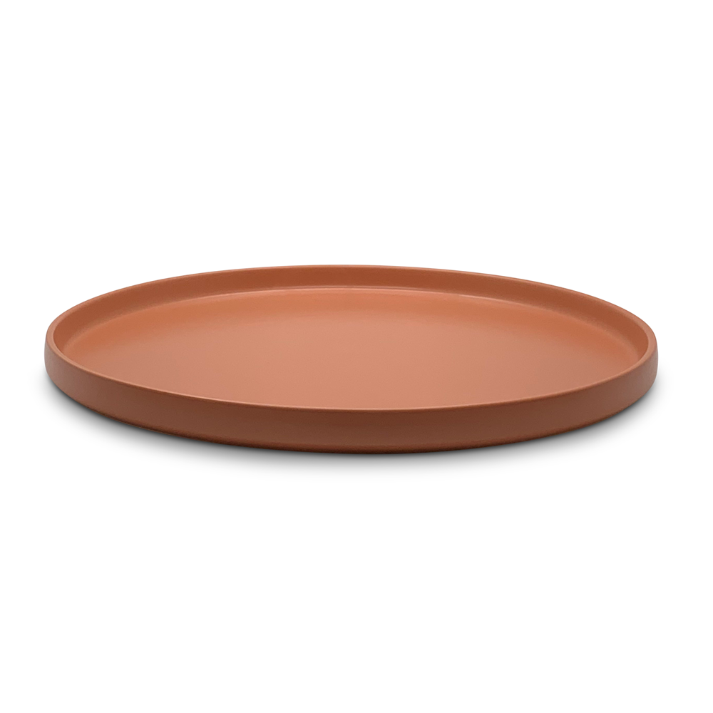 The Rim Salad Plate- Small Plate (Terra-Cotta) by Gather Round